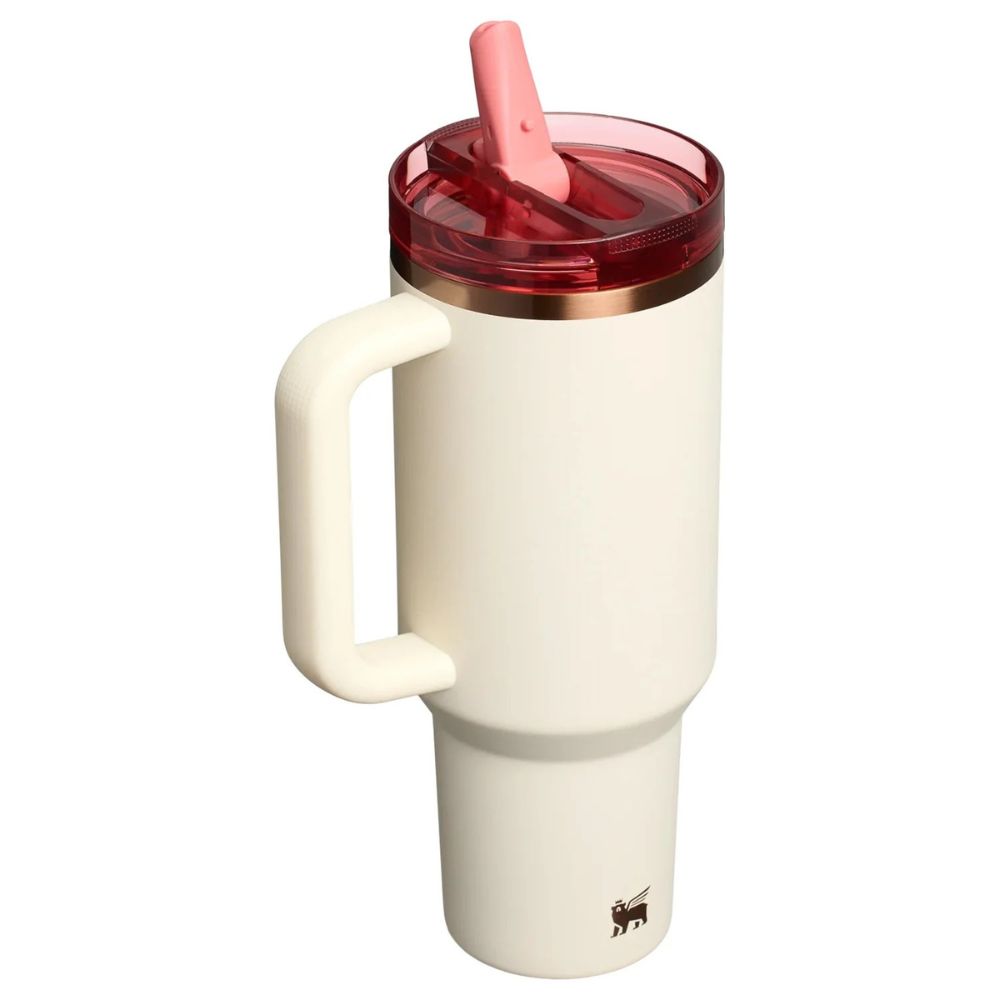 Stanley Termo Quencher Protour Tumbler Color Cream Rose Gold 40oz