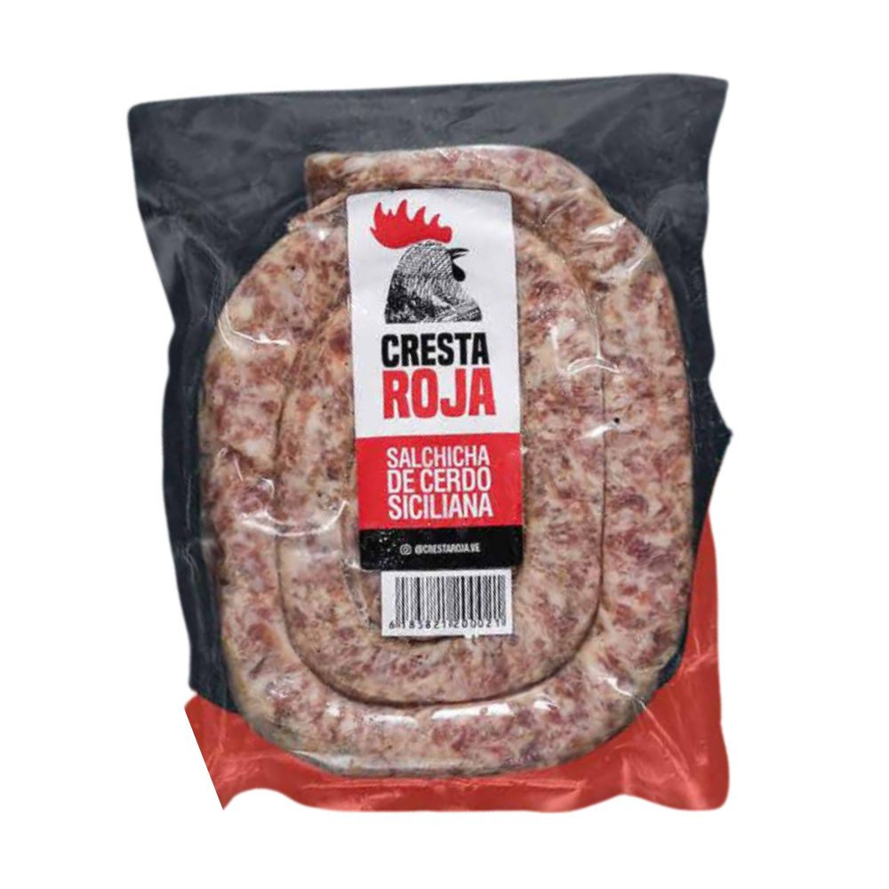 Salchicha de Cerdo Siciliana Cresta Roja 6 Opciones