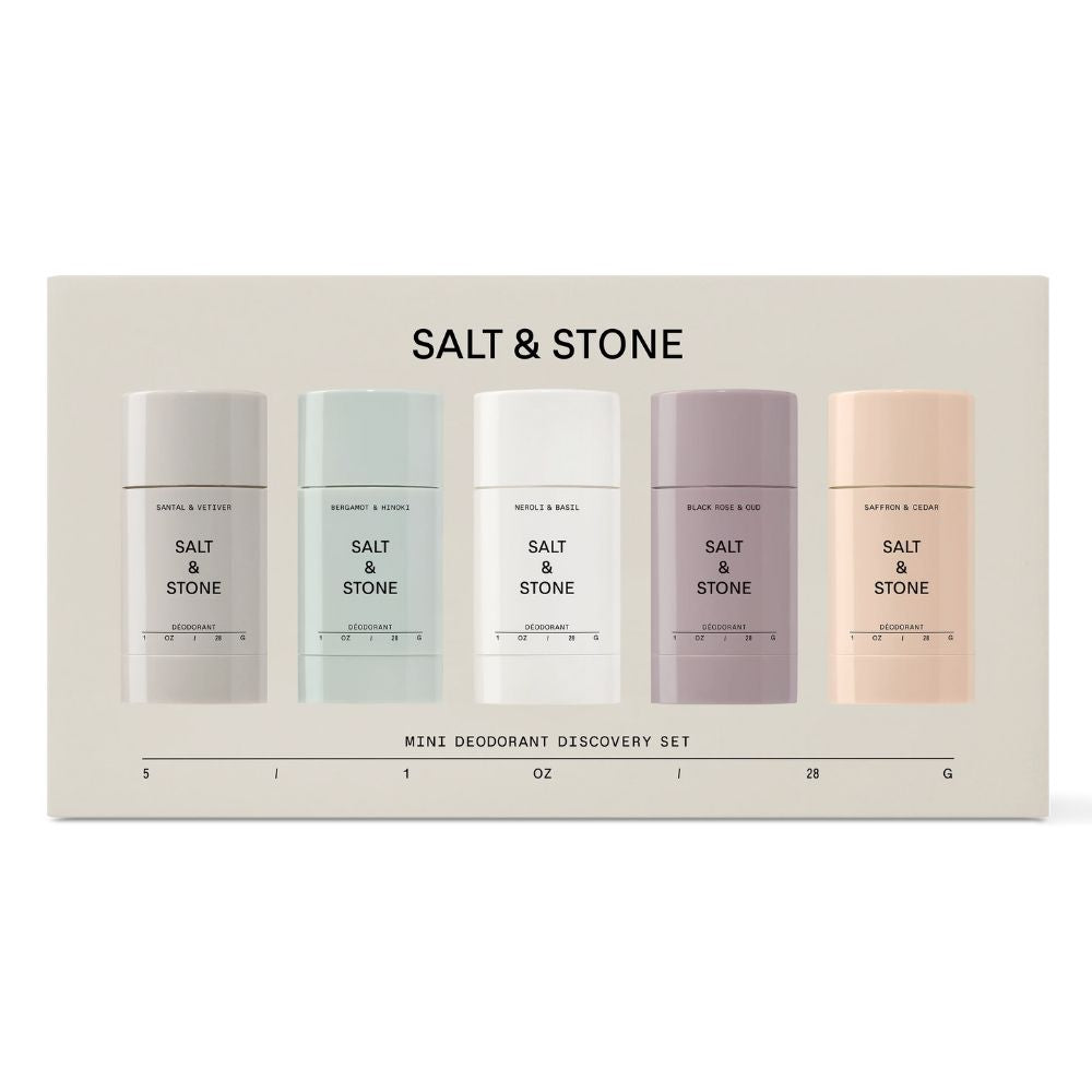 Salt & Stone Mini Deodorant  Discovery Set 5Und