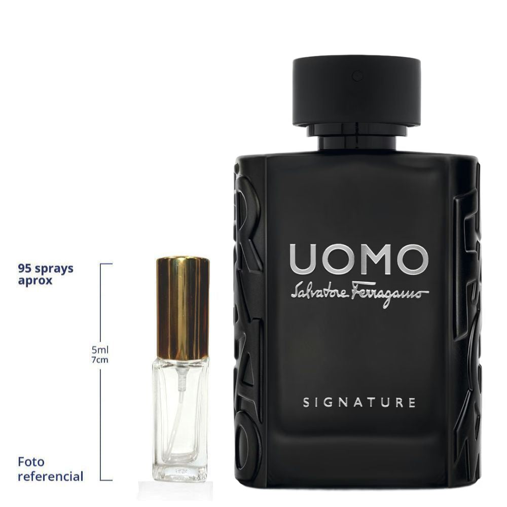Salvatore Ferragamo Uomo Signature Decant Travel Size Eau De Parfum For Men