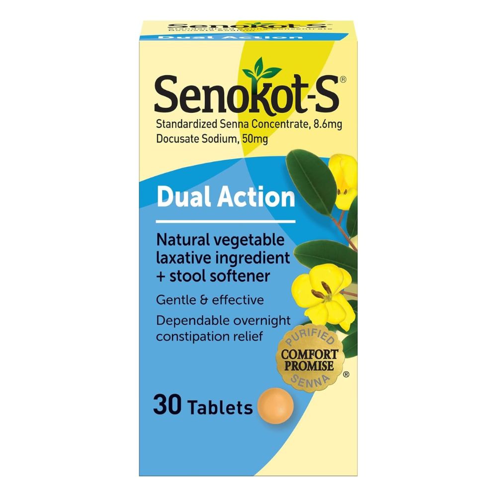Senokots Dual Action Natural Vegetale 30und