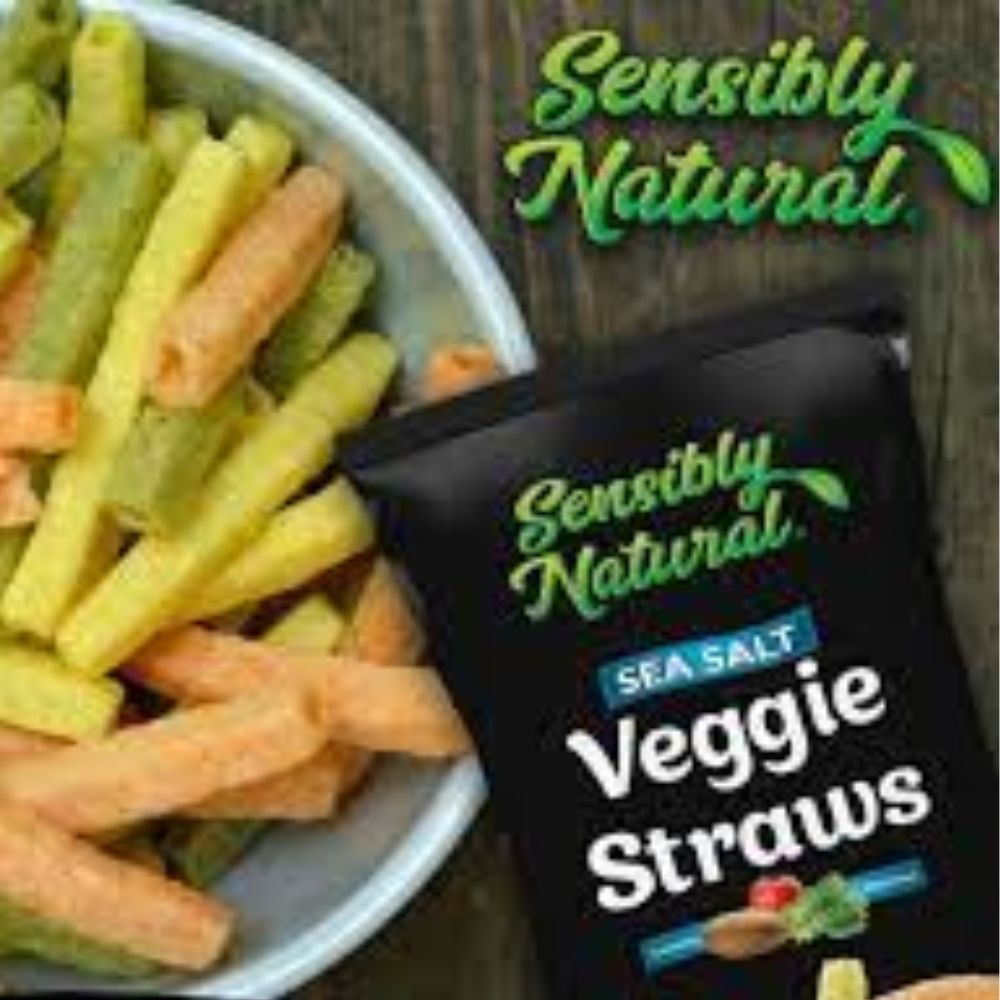 Simply Naturals Veggie Straws Sea Salt 85gr