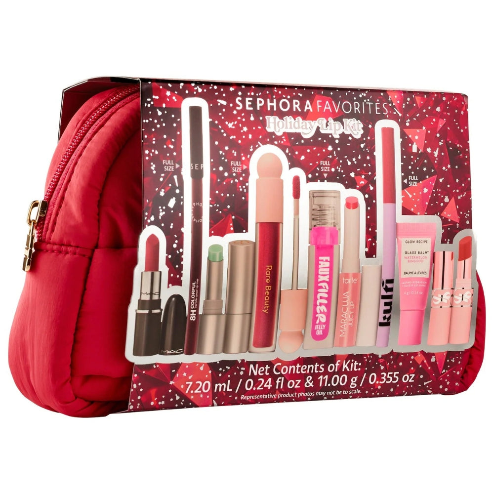 Sephora Favorites Holiday Lip Kit 9 Productos