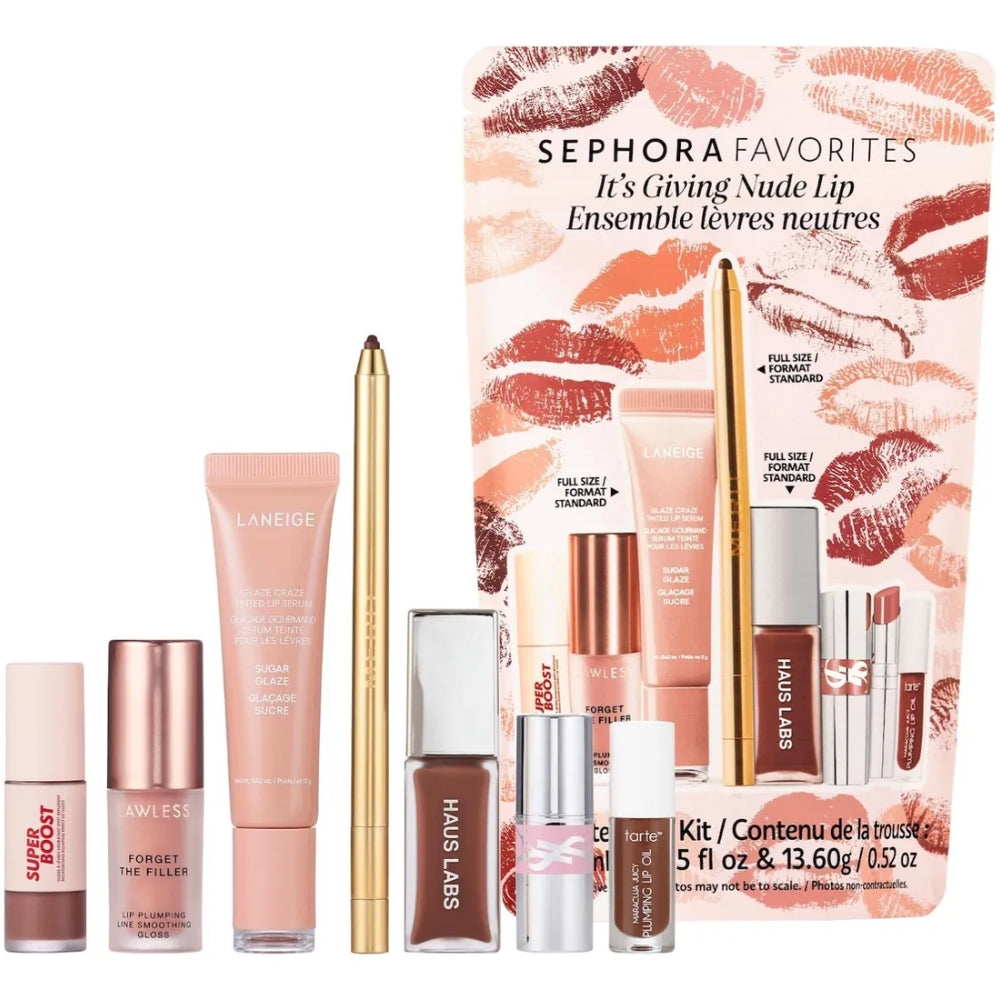 Sephora Favorites Its Giving Nude Lip Ensemble Levre Neutres