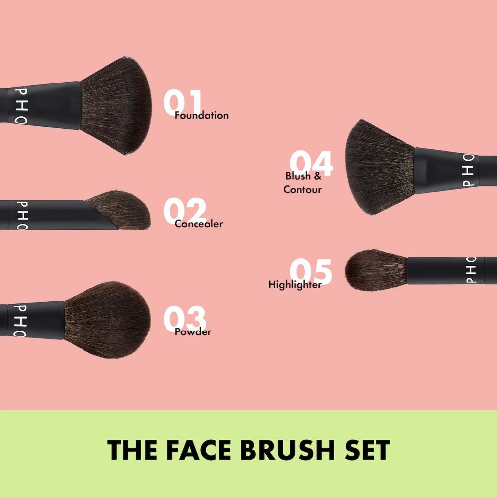 Sephora The Face Brush Set 5 und
