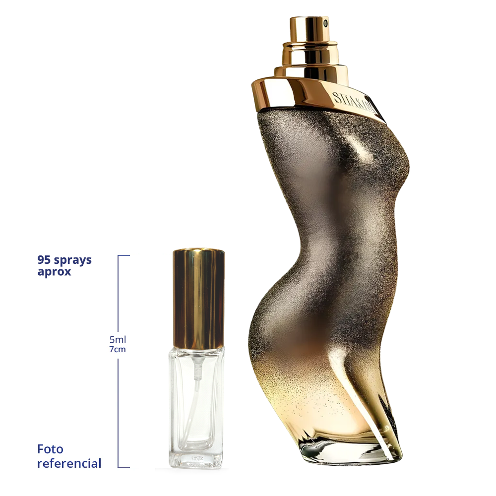 Shakira Dance Midnight Decant Travel Size 10ml 95 150 Sprays Aprox Eau De Toilette For Woman