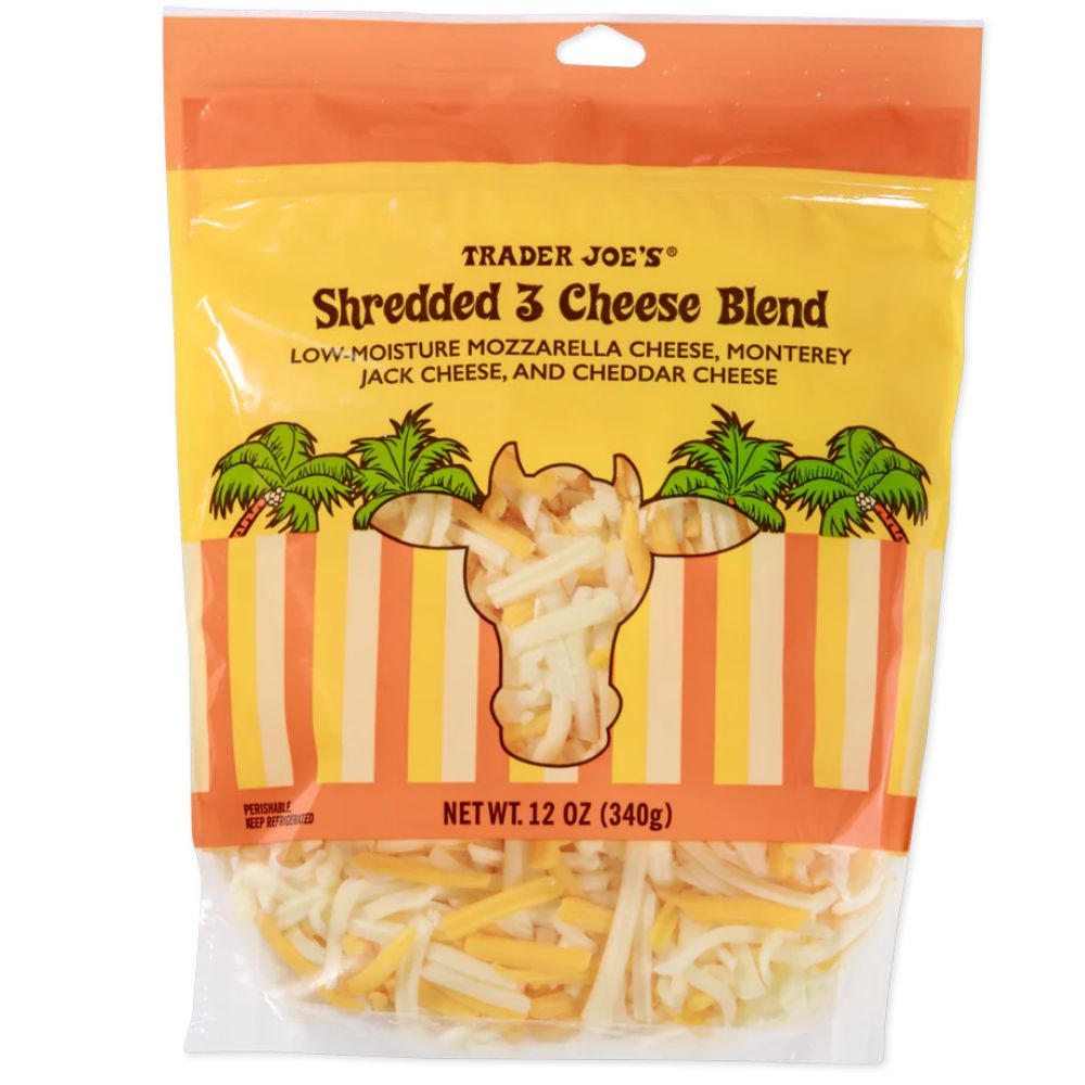 Trader Joe's Shredded 3 Cheese Blend 340gr