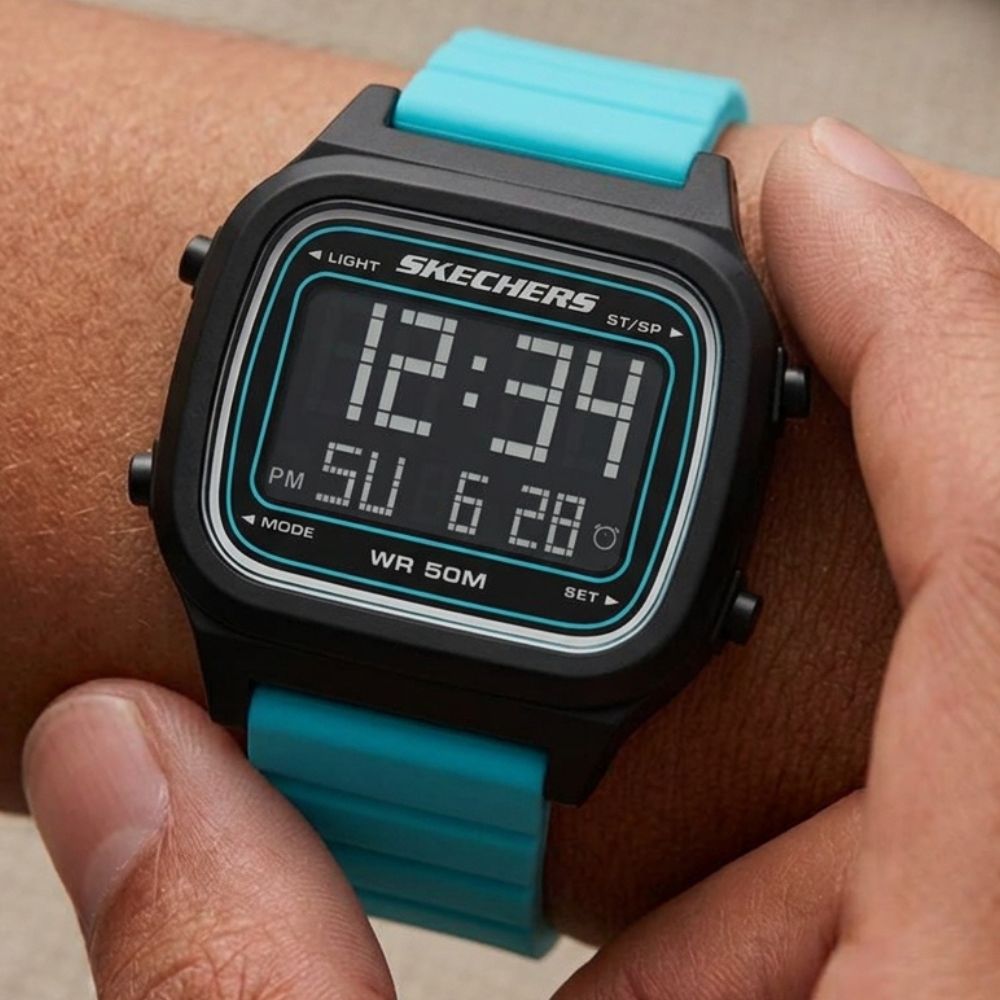 Skechers Reloj Para Caballeros Slip-ins Fiske Aquamarine