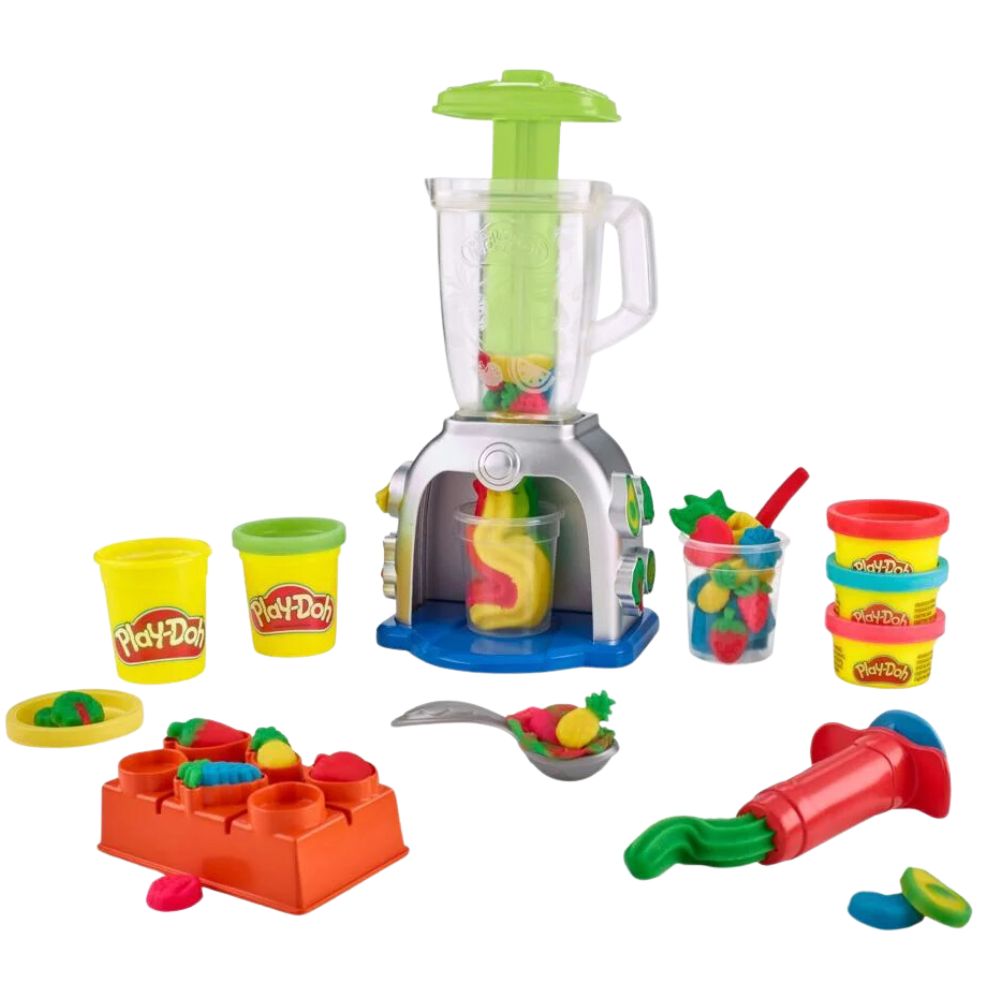 Play Doh Swirlin Smoothies Blender Playset 11 Accesorios