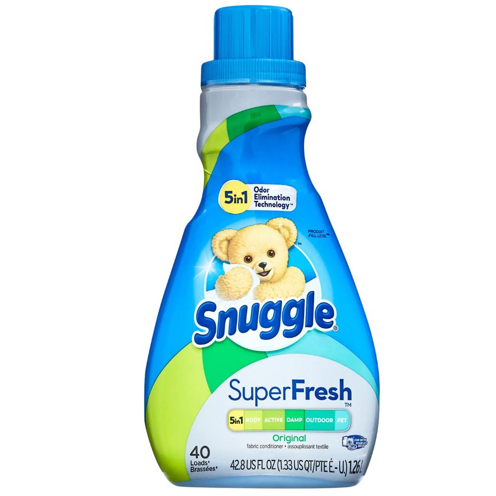Snuggle Suavizante De Ropa 5 in 1 Super Fresh Original 40 Cargas 1.26L