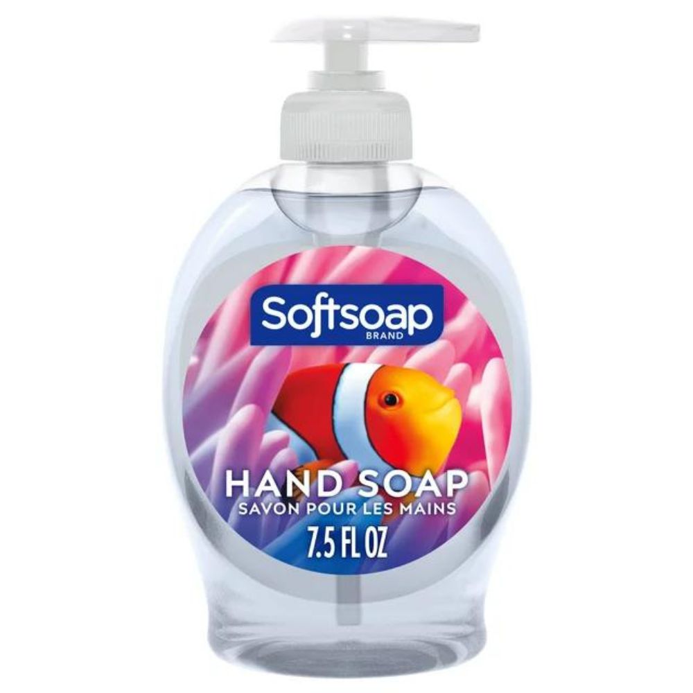 Jabon de Manos Softsoap Aquarium Hand Soap Washes Away Bacteria 221ml