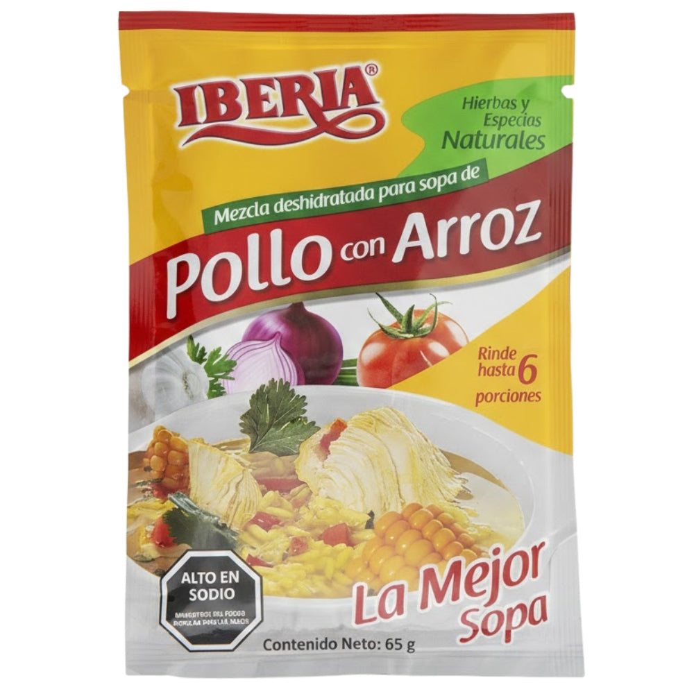 Iberia Sopa de Pollo con Arroz 60gr