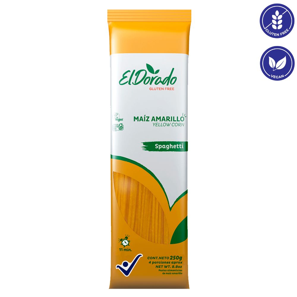 El Dorado Pasta De Maiz Spaghetti 250 gr