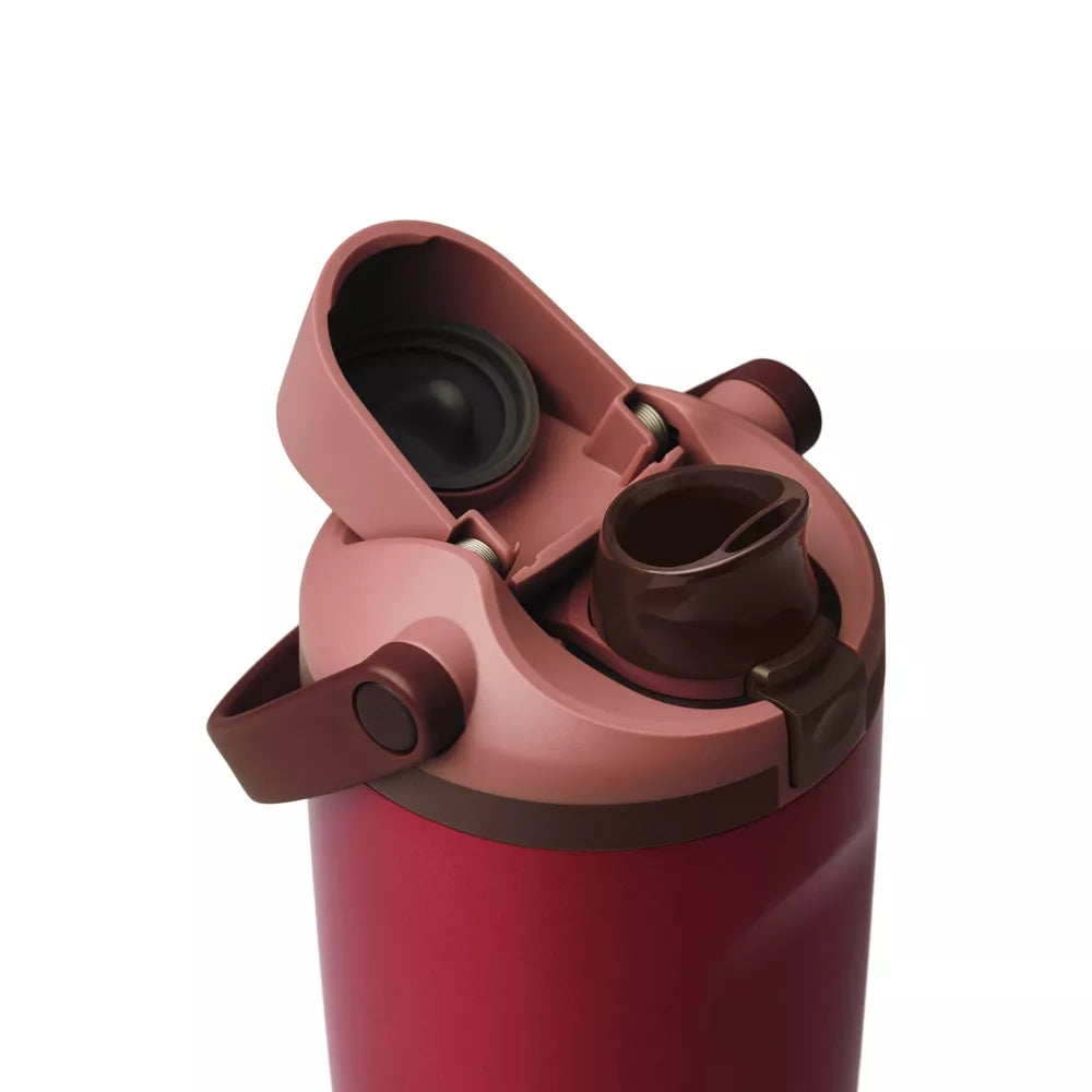 Owala Termo FreeSip Tumbler w/Travel Grip 30oz Poinsettia