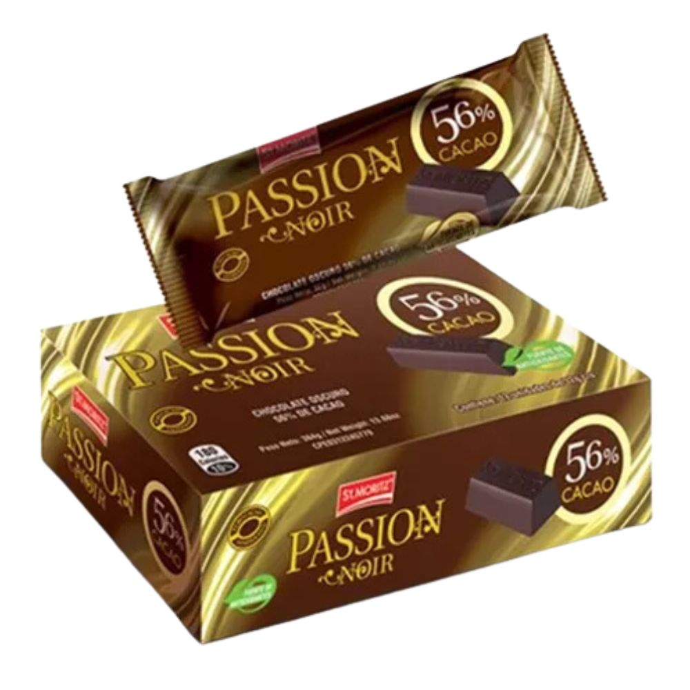 St. Moritz Chocolate Passion Noir 56% Cacao 12Und x 32gr