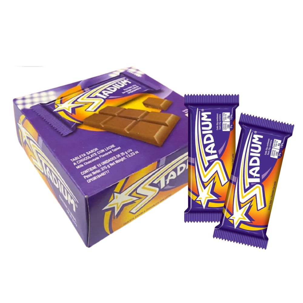 St. Moritz Chocolate Stadium de Leche 15 Und x 35gr