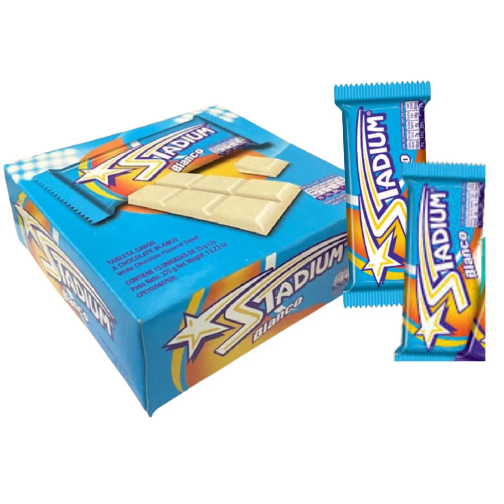 St. Moritz Chocolate Stadium Blanco 15 Und x 35gr