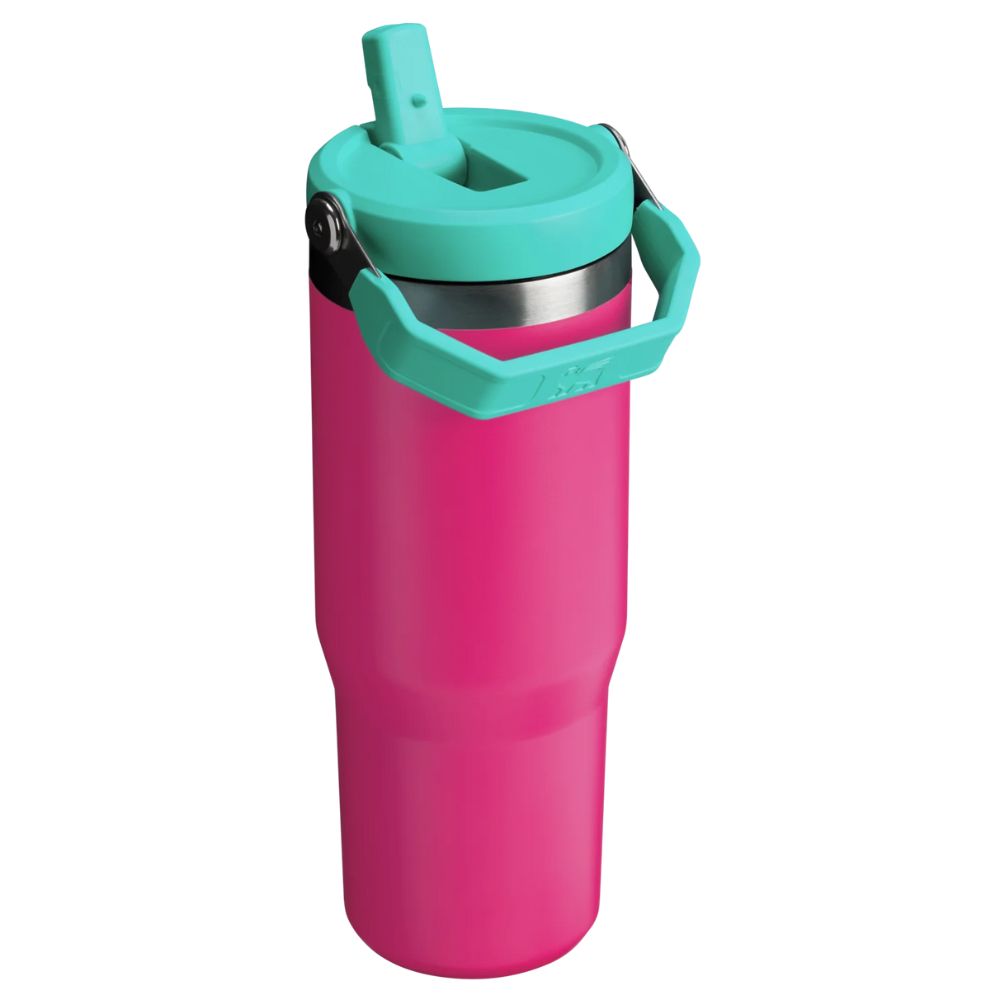 Stanley Termo The Iceflow Flip Straw Tumbler 30oz Passion Pink