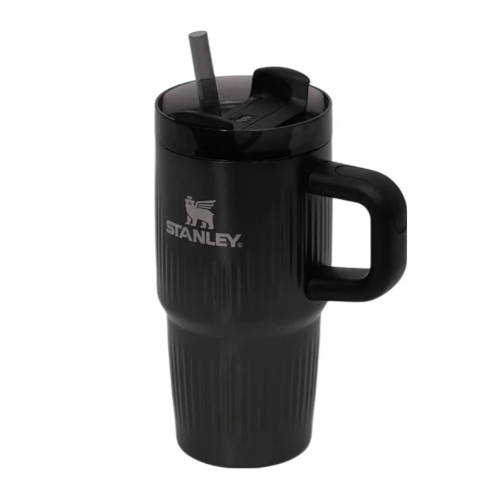 Stanley Termo Quencher Texture H2.0 FlowState Tumbler Color Black PVD 20oz