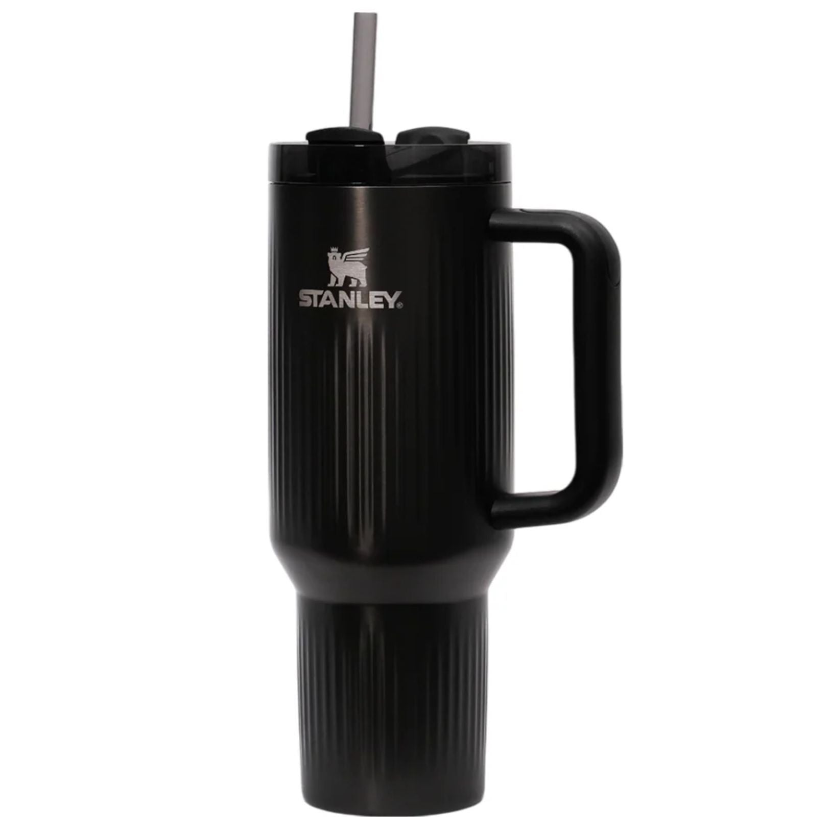 Stanley Termo Quencher Texture H2.0 FlowState Tumbler Color Black PVD 40oz