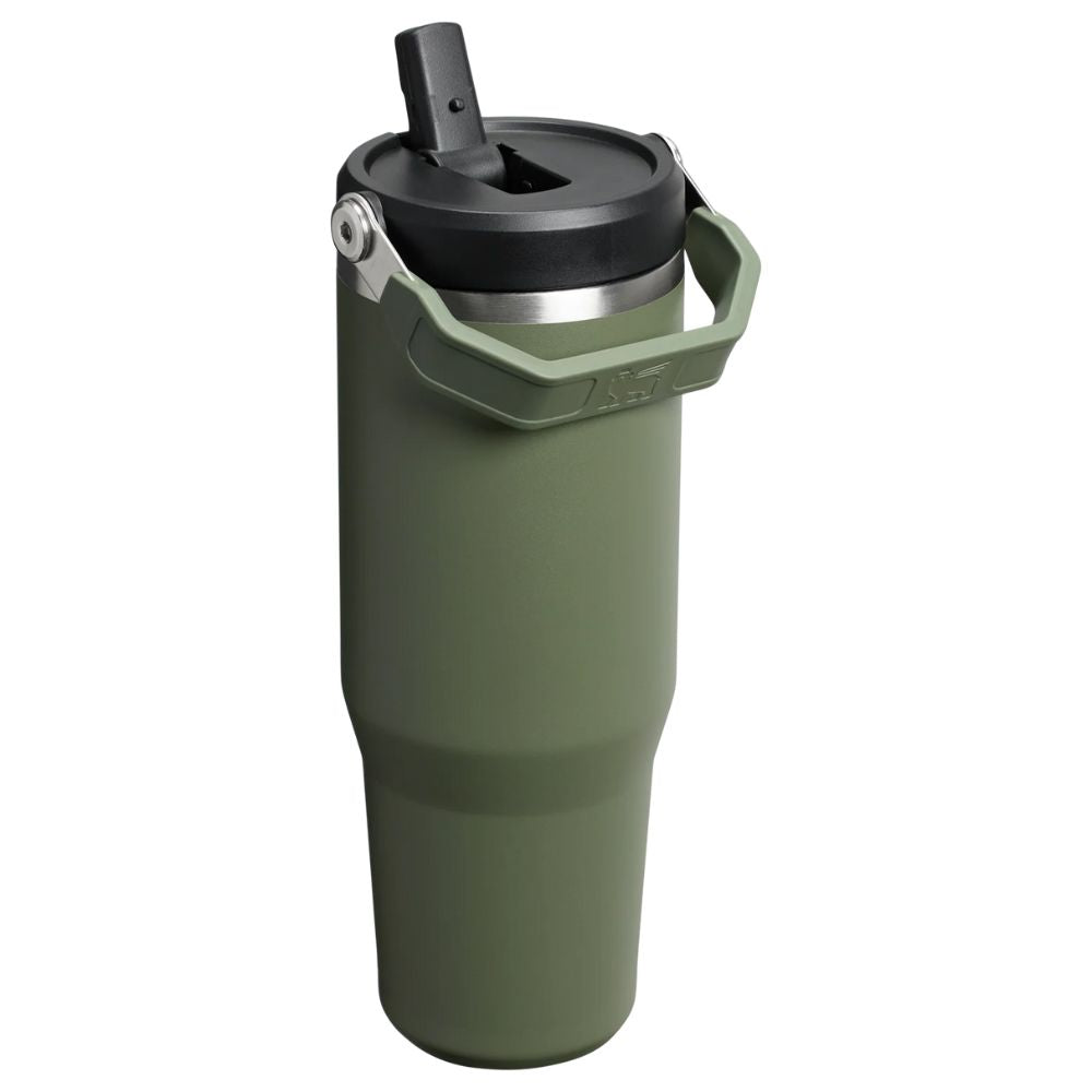 Stanley Termo The Iceflow Flip Straw Tumbler Color Dried Pine 30oz