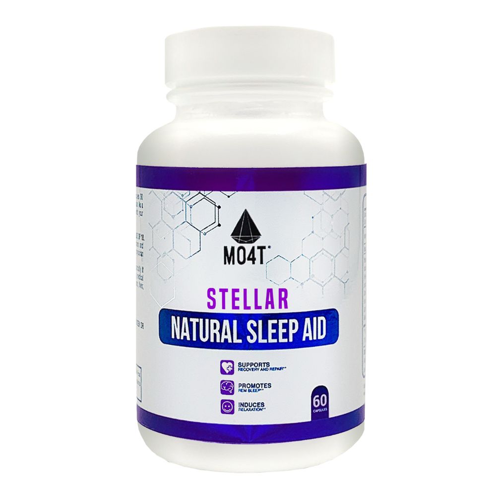 MO4T Stellar Natural Sleep Aid 60 Capsulas