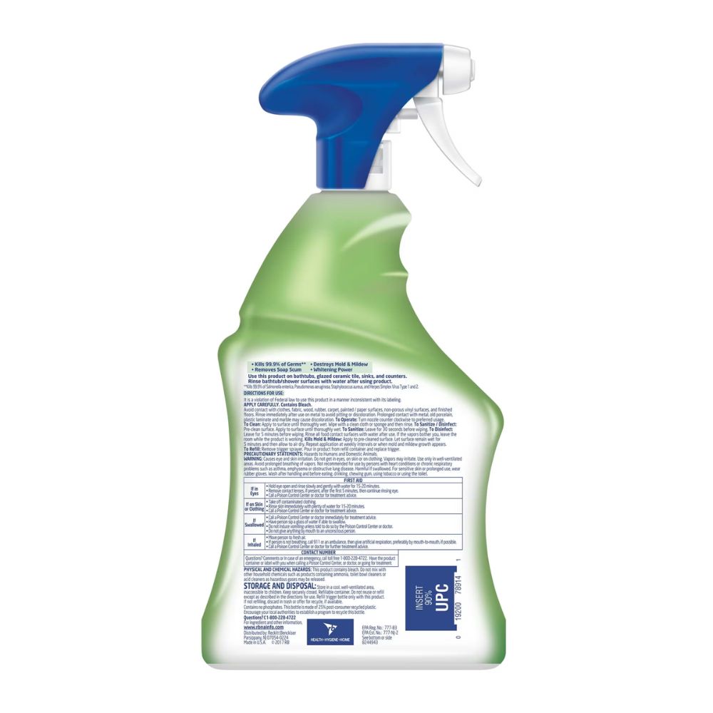 Lysol All Purpose Cleaner 3 in 1 With Bleach 946ml
