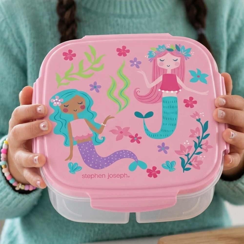 Stephen Joseph Snack Box Con Enfriador Mermaid
