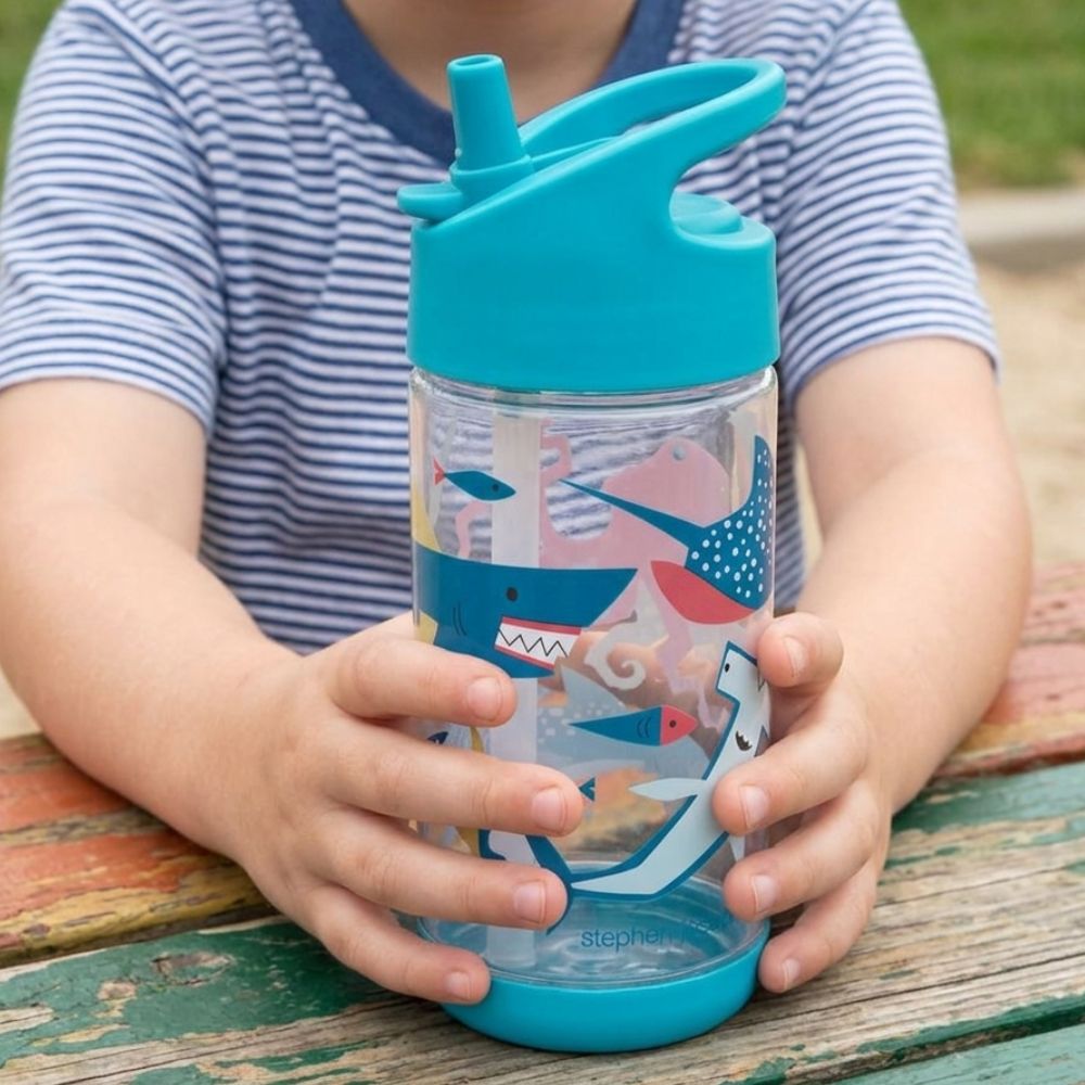 Stephen Joseph Termo Flip Top Bottle Shark