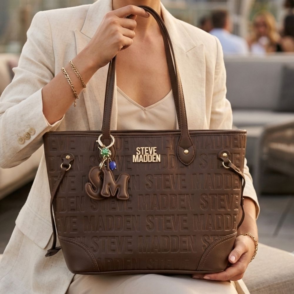 Steve Madden Cartera Tote Brown