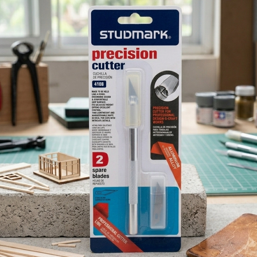 Studmark Exacto De Precisión Bisturí +2 Repuestos