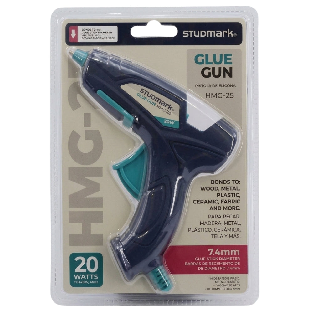 Studmark Pistola De Silicona 20W-10V 7.4mm Azul
