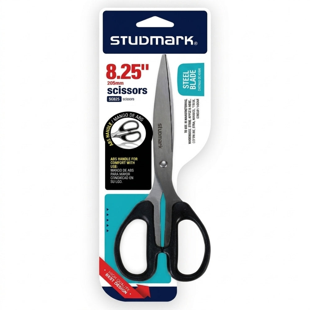 Studmark Tijera Industrial Mango ABS 8.25" 20.5cm Negra