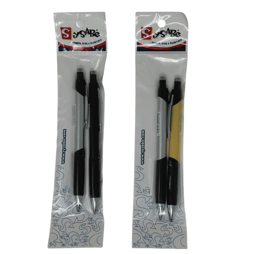 Sysabe Portaminas Ejecutivo Set De 2Pzs Colores Varios