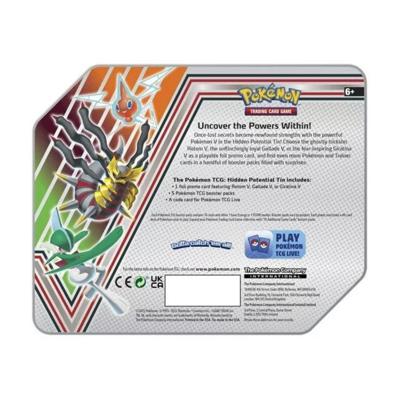Pokémon Trading Card Games Hidden Potential Tin Gallade V