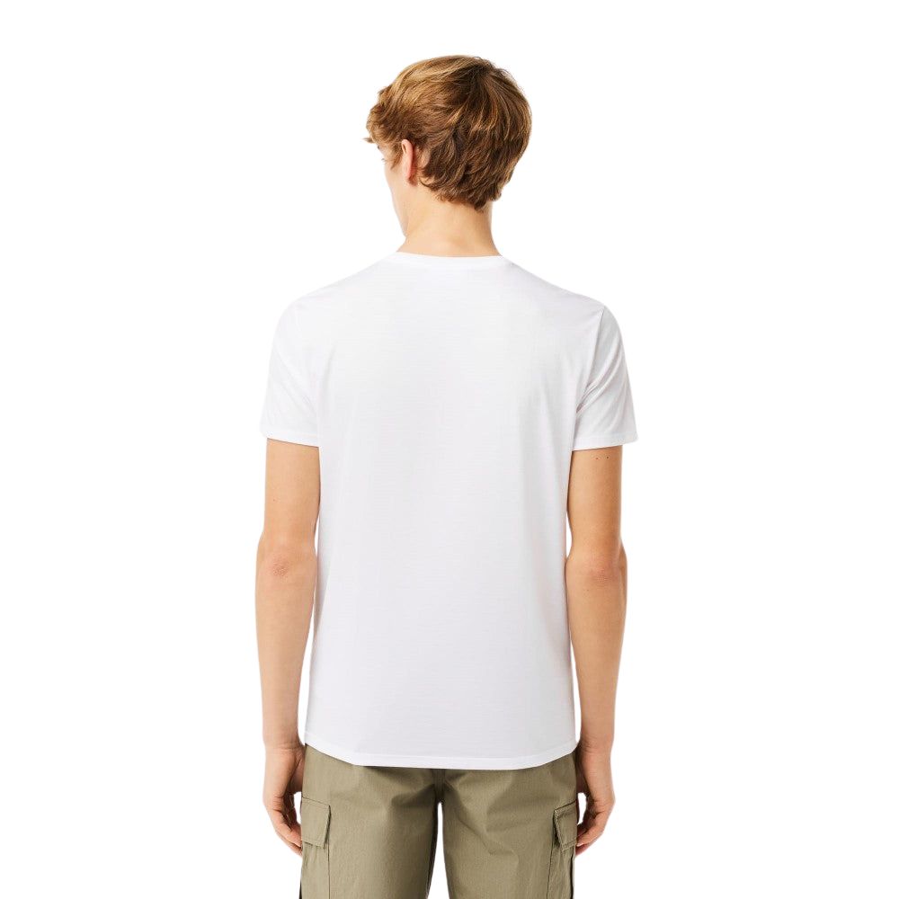 Lacoste T-Shirt blanca para caballero 100%Algodón