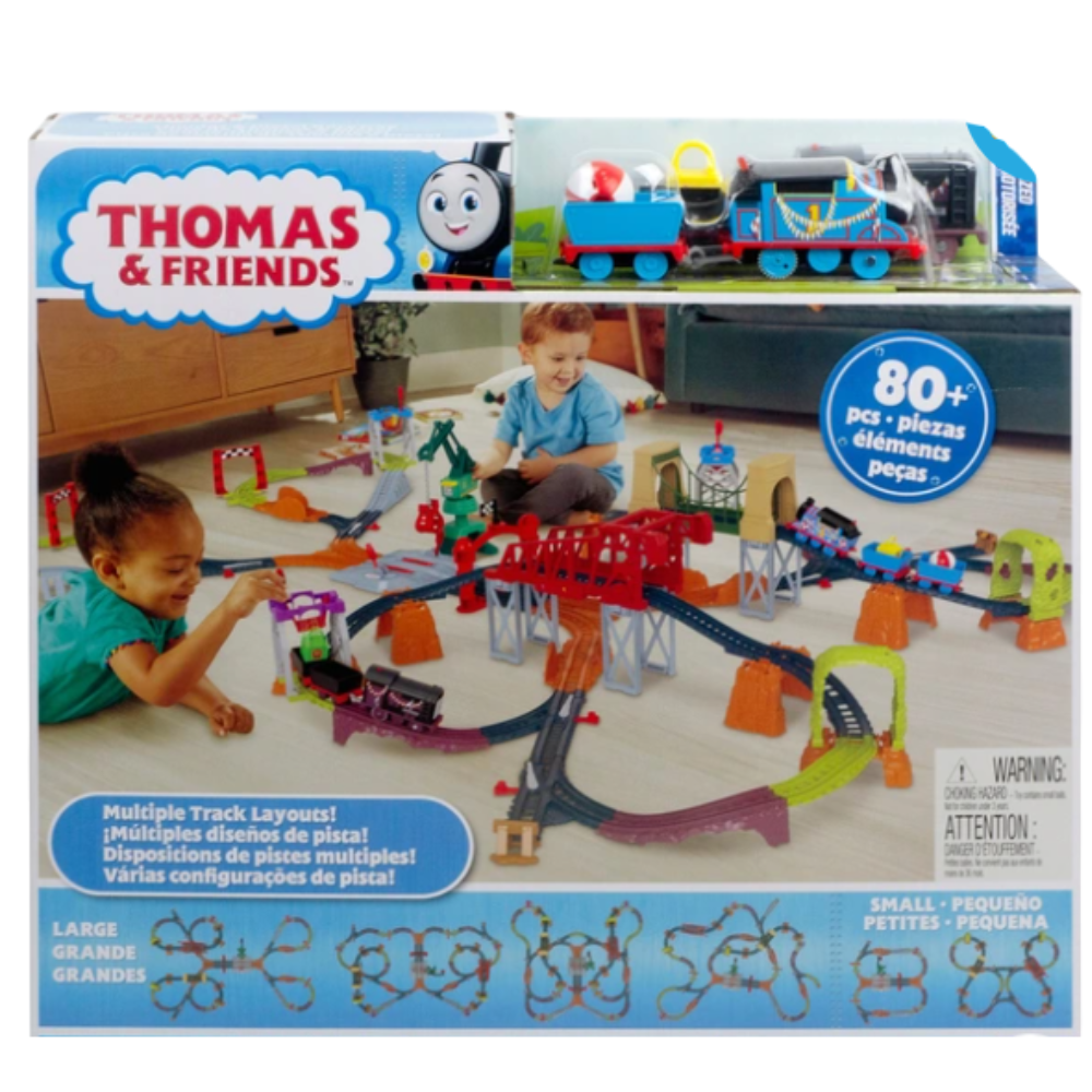 Fisher-Price Thomas & Diesel Raceway 80+ Piezas 3+