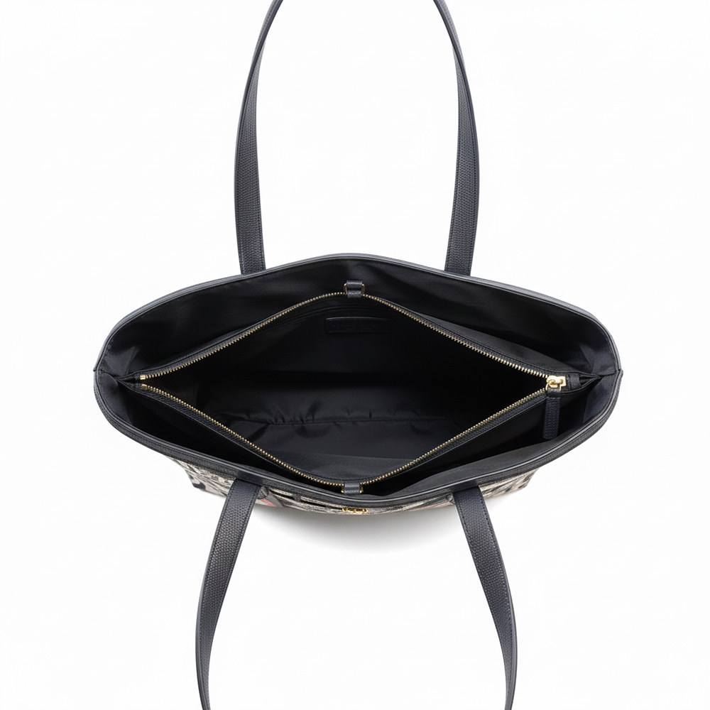 Tommy Hilfiger Cartera Tote Monogram Black