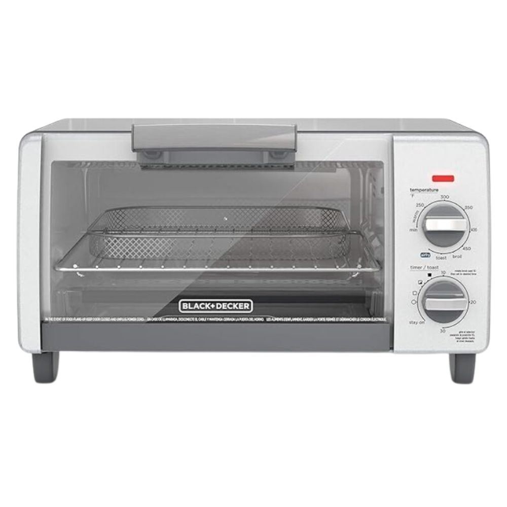 Black+Decker™ Horno tostador Crisp 'N Bake™ Air Fry de 4 rebanadas