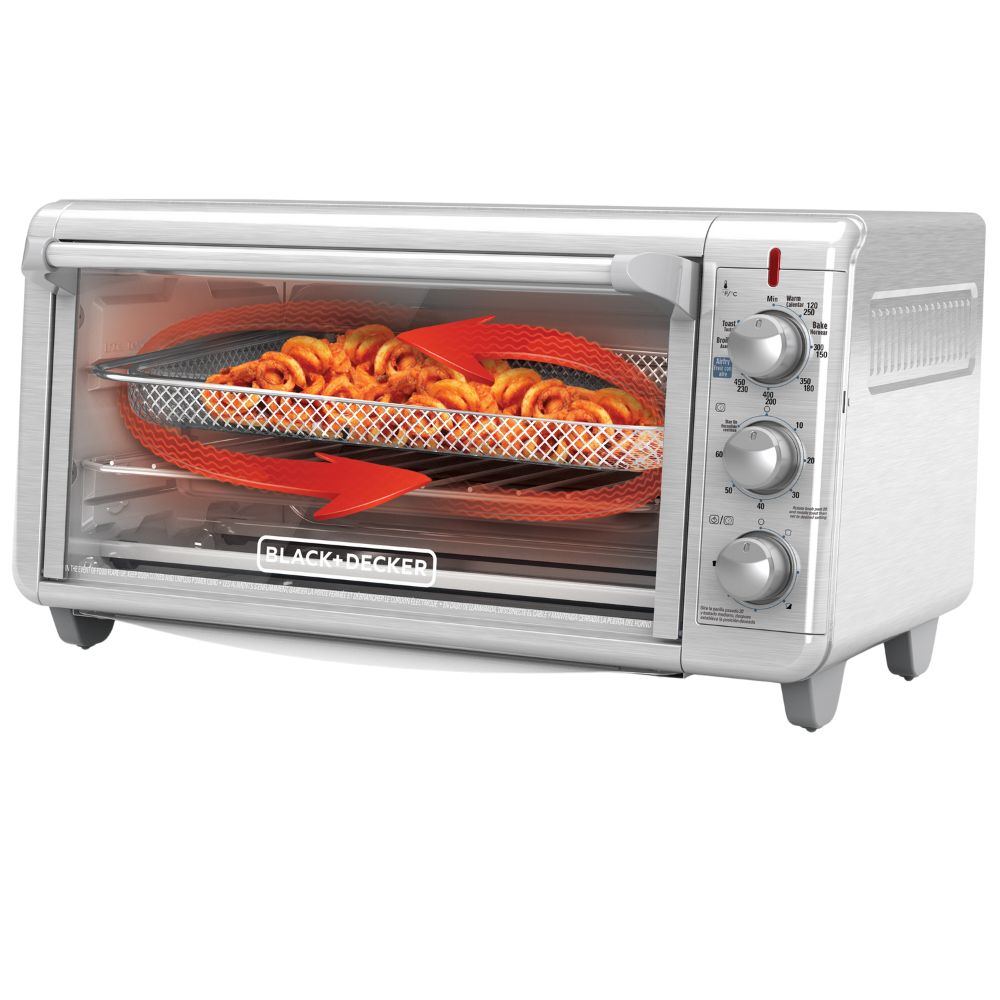 Black+Decker™ Horno de Freír y Hornea Extra Ancho