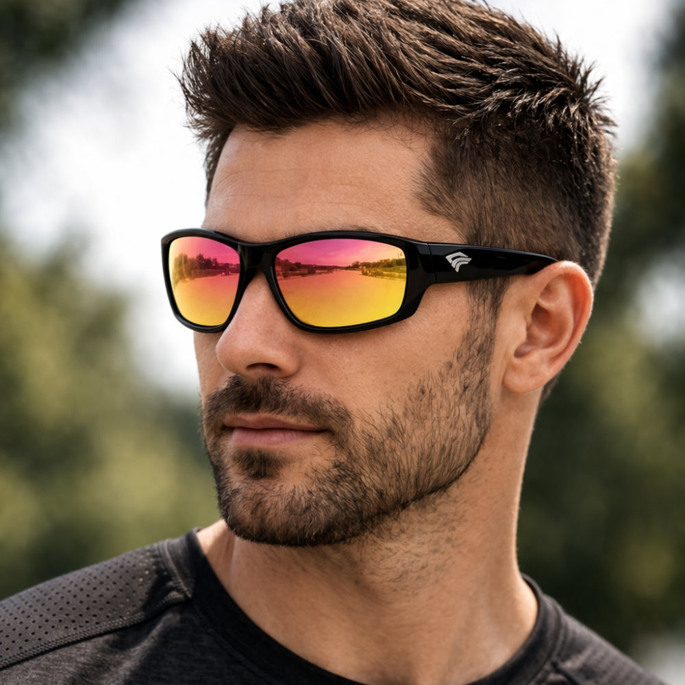 Torege Lentes de Sol Coeus Deportivos Black Unisex