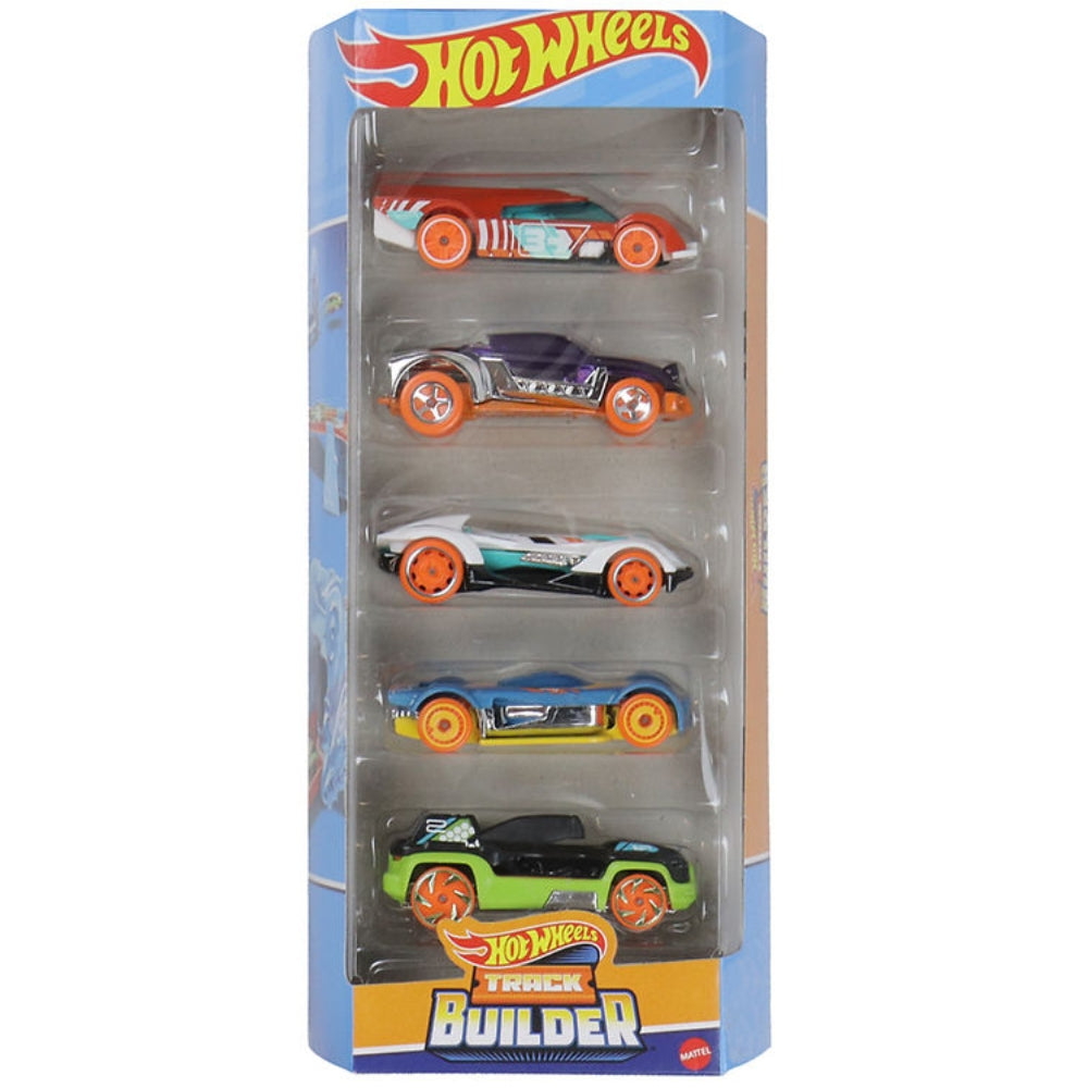 Hot Wheels Pack de 5 Carritos 12 Modelos Variados