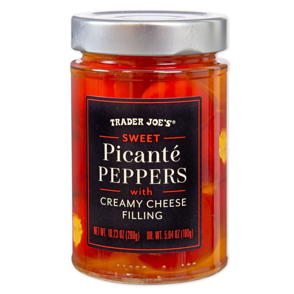 Trader Joe's Sweet Picante Peppers with Creamy Cheese Filling 290gr