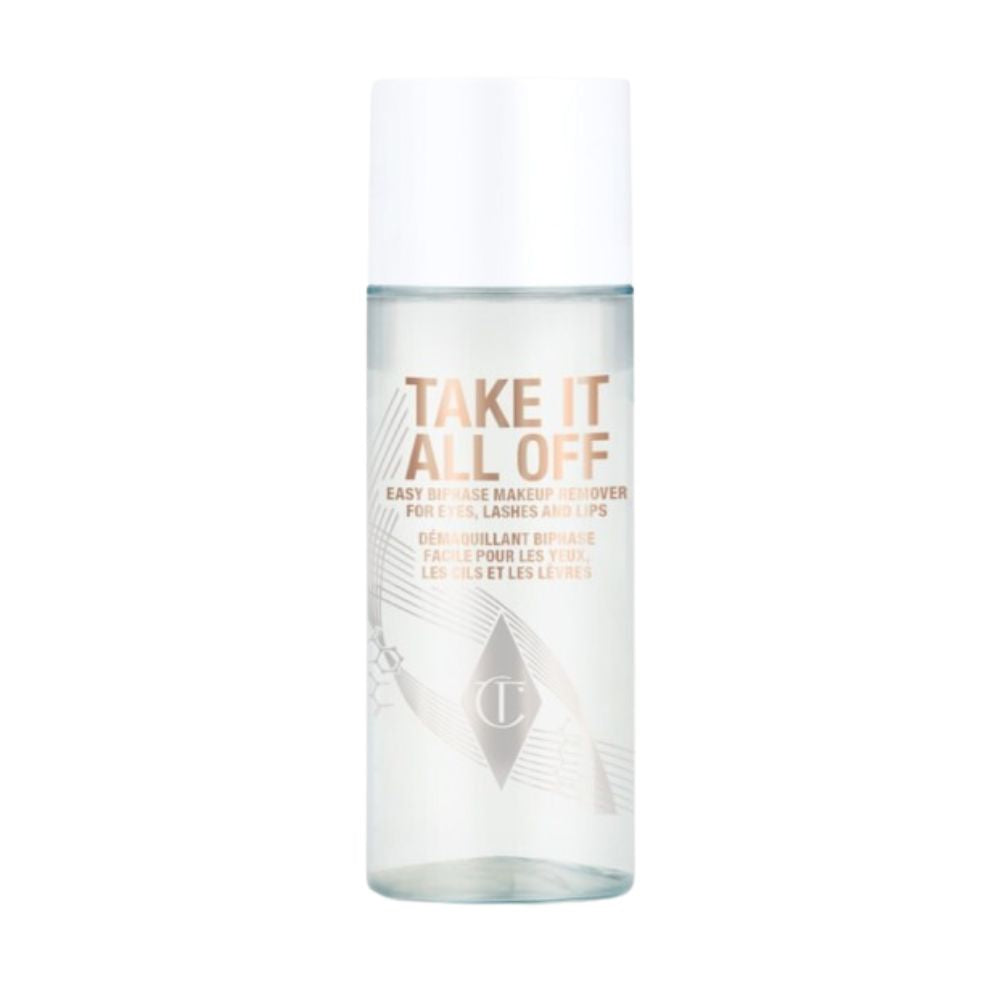 Charlotte Tilbury Take It All Off 30ml Biphase Makeup Remover para Ojos, Pestañas y Labios