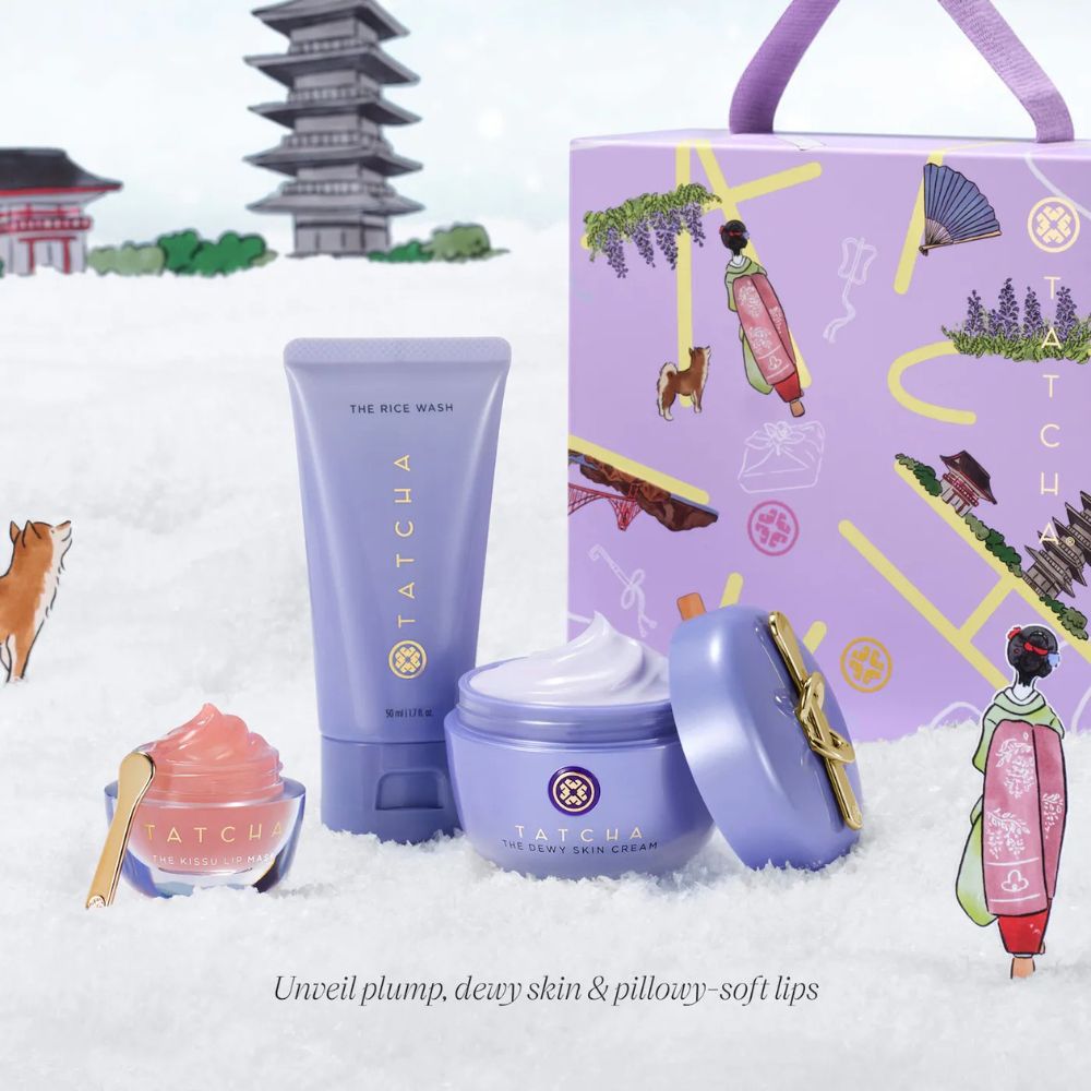Tatcha Dewy Skin Plump Lips Set