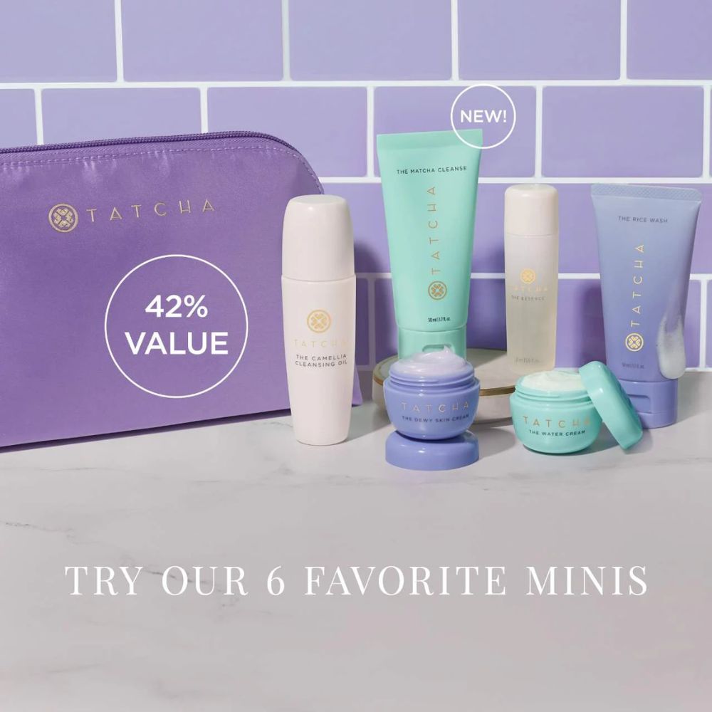 Tatcha Mini Favorites Set 6 Und