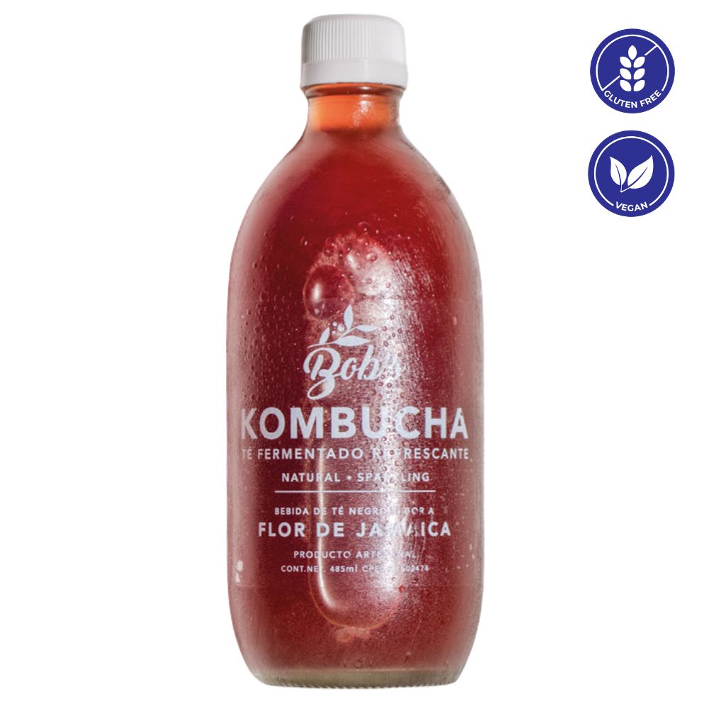 Te Bob's Kombucha Flor De Jamaica 485 ml