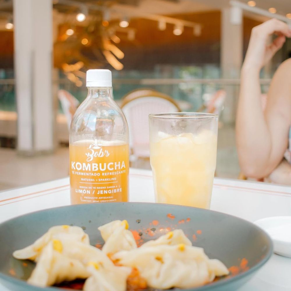 Te Bob's Kombucha Limon Jenjibre 485 ml