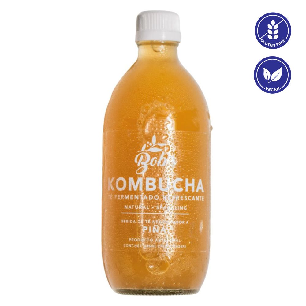 Te Bob's Kombucha Piña 485 ml