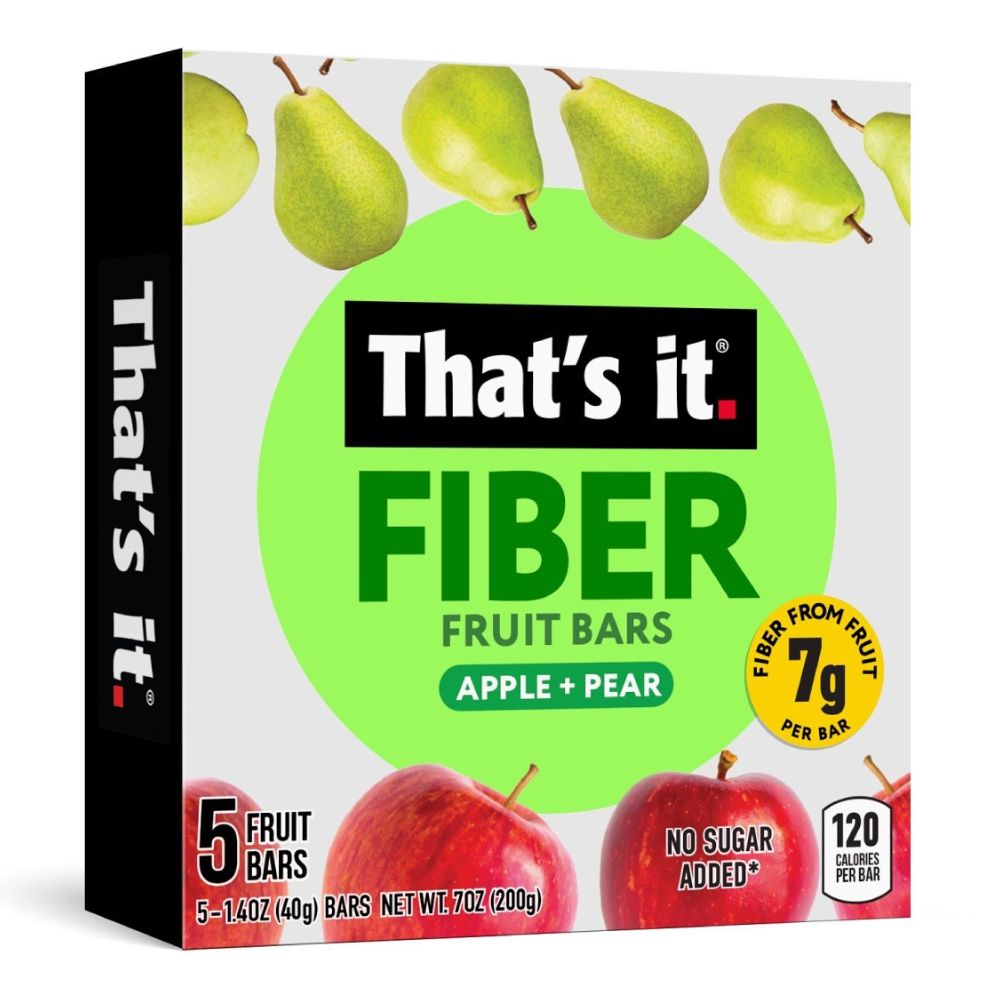 That´s it Mini Fruit Mini Bars Apples + Pear 5 Und 200gr